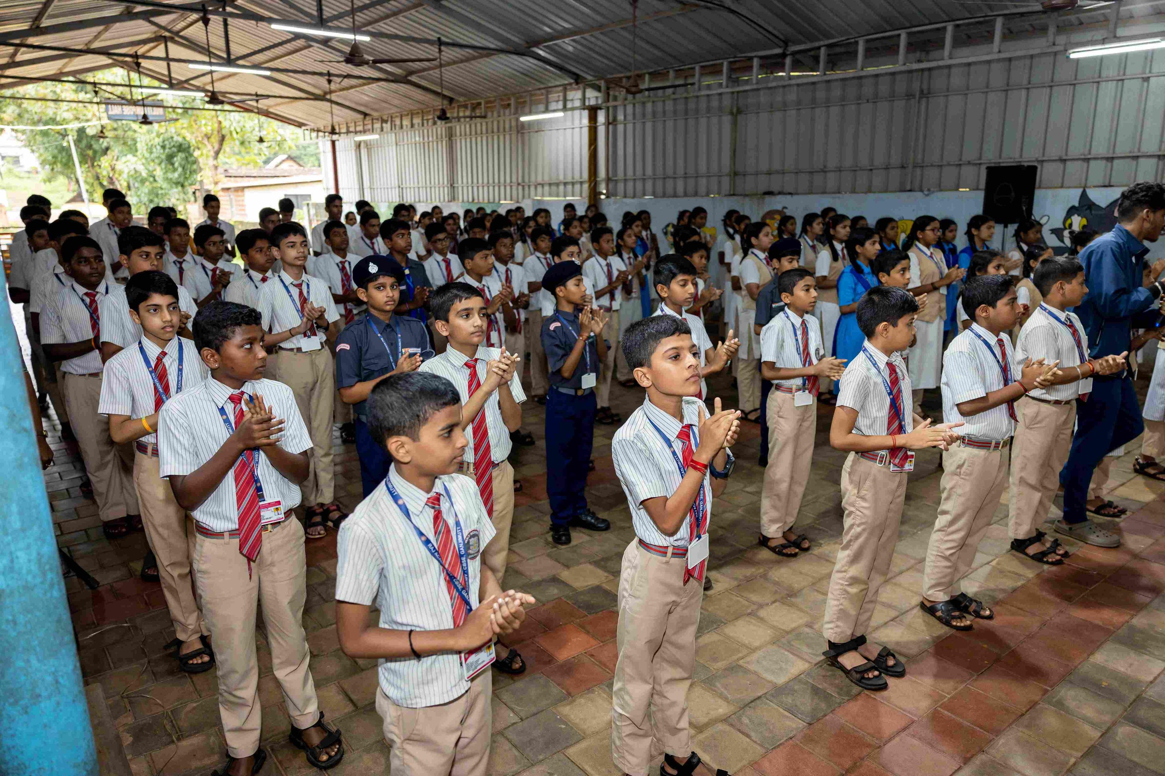 Students in classroom